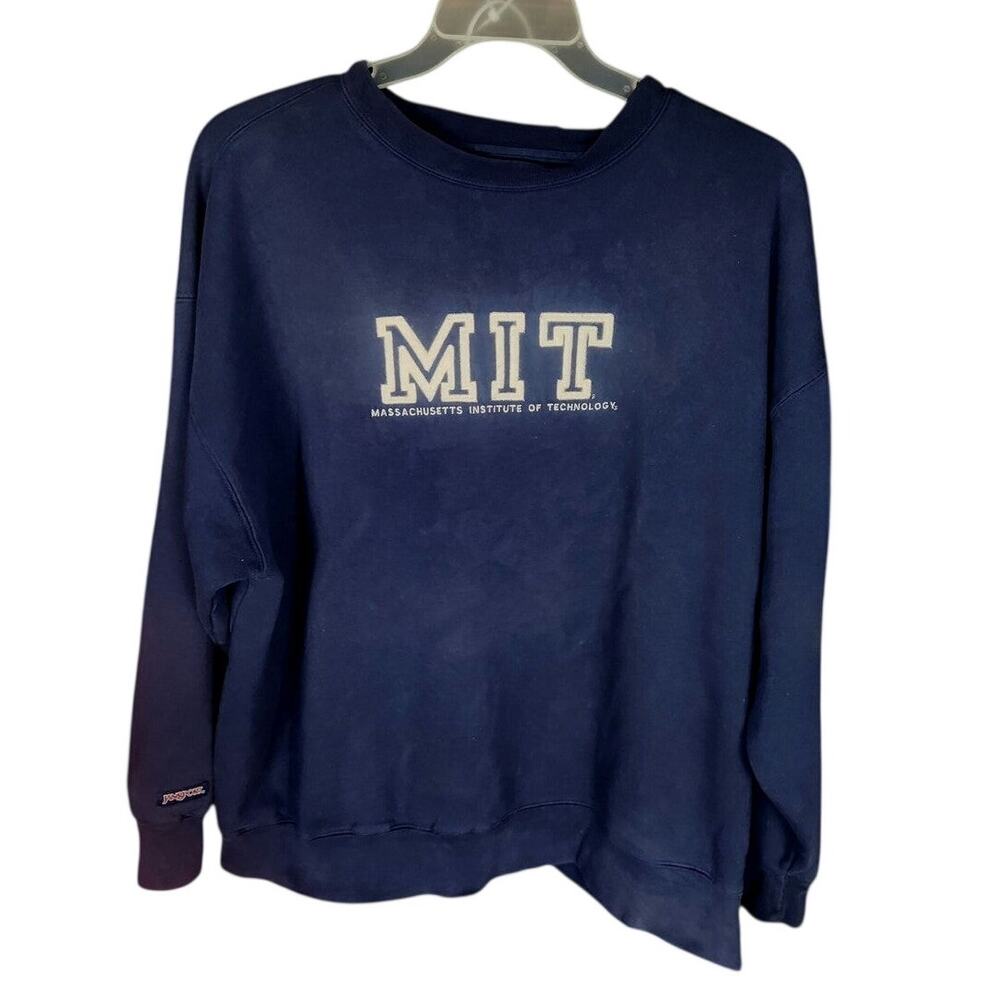 Vintage MIT Jansport Crewneck women's XL